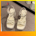 Women's Fashionable Casual Waterproof High-Heel Sandals sandalias