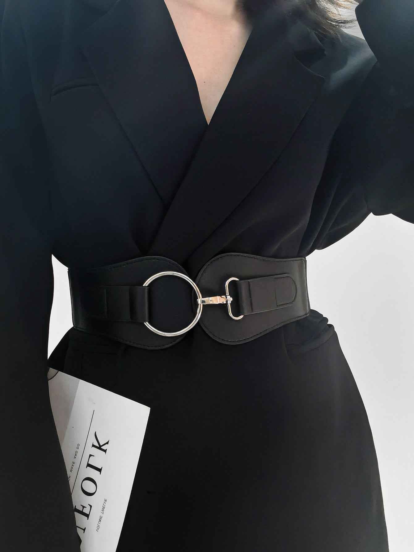 Elastic Wide Belt - Stylish & Durable Accessory