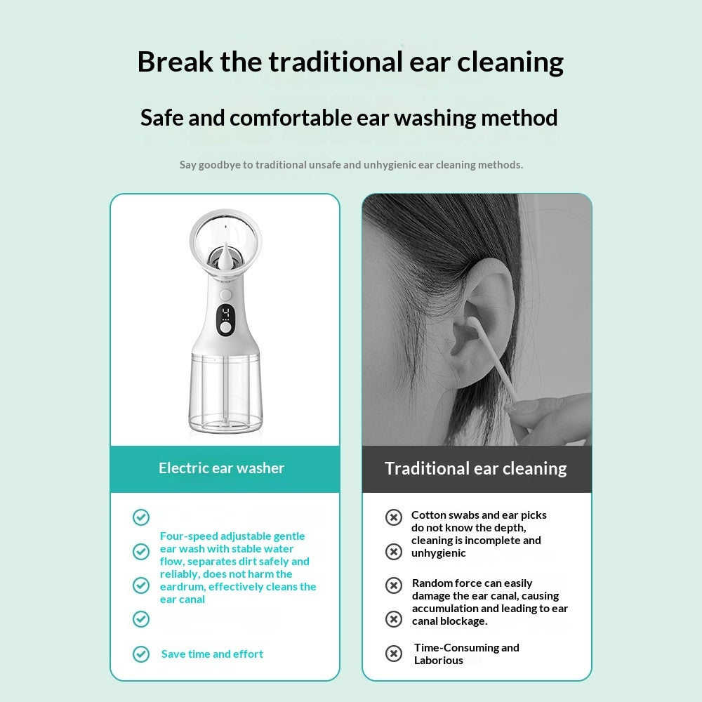 Intelligent Portable Ear Canal Cleaner - Home Use Earwax Removal Tool For Safe Ear Cleaning limpiador de oídos