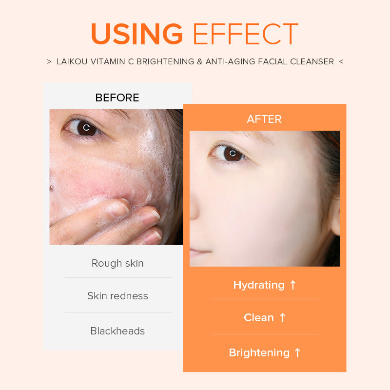 Laikou Vitamin C Skincare Cleanser limpiador facial con vitamina c