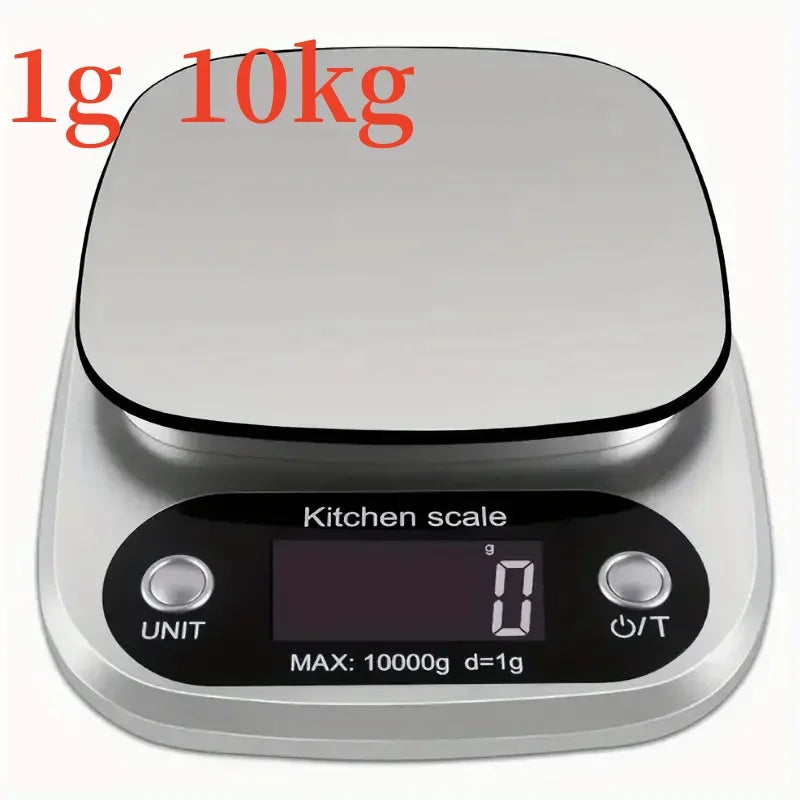 1pc Accurate Digital Kitchen Scale for Cooking and Baking - 22lb Capacity in Grams and Ounces Perfect for Coffee Meat and More 
