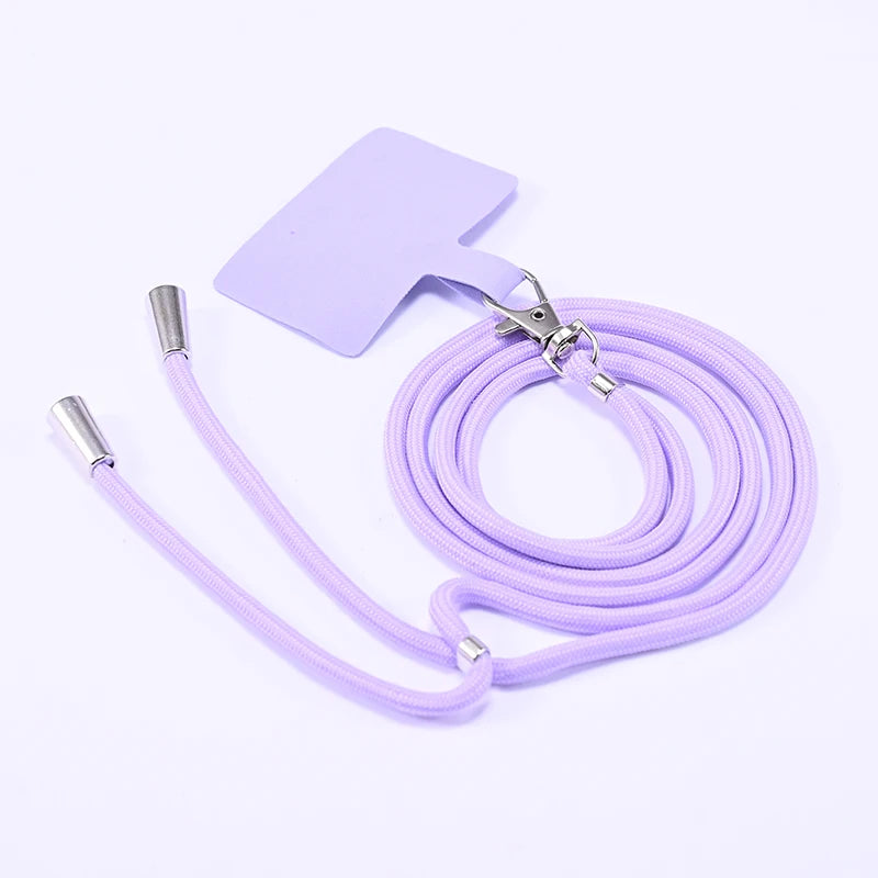 Phone Lanyard Adjustable Detachable Cord Lanyard Strap For Mobile Phone Chain Accessories Cell Phone Rope Neck Straps Universal 