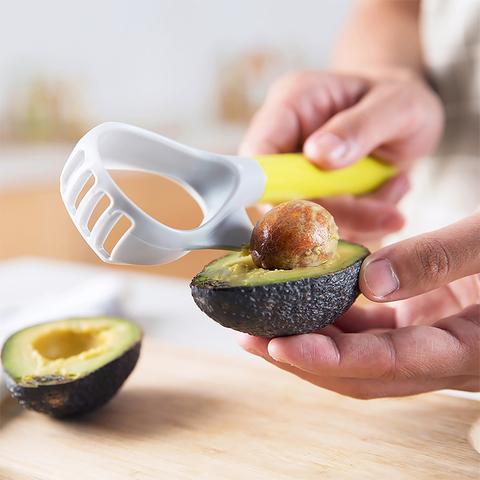 5 in 1 Avocado Slicer Pitters Cutter Tool Kit Non Slip Grip Soft cortador de aguacate