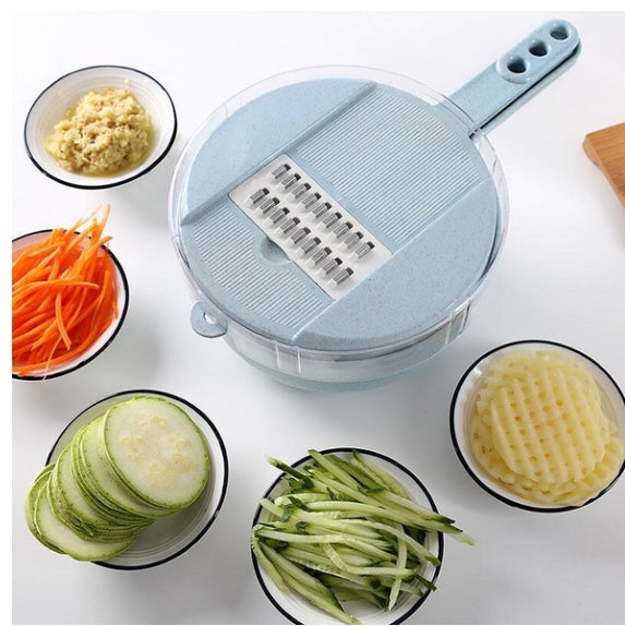 8 In 1 Mandoline Slicer Vegetable Slicer Potato Peeler Carrot Onion Grater With Strainer Vegetable Cutter Kitchen Accessories  de cocina