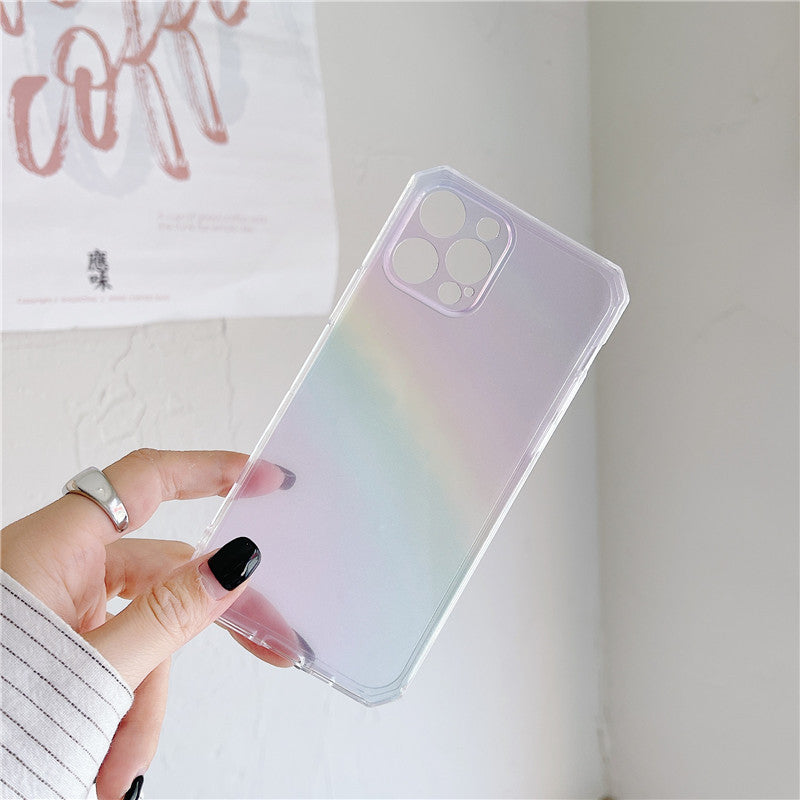 Fresh Rainbow Apple 11 12 Promax Phone Case