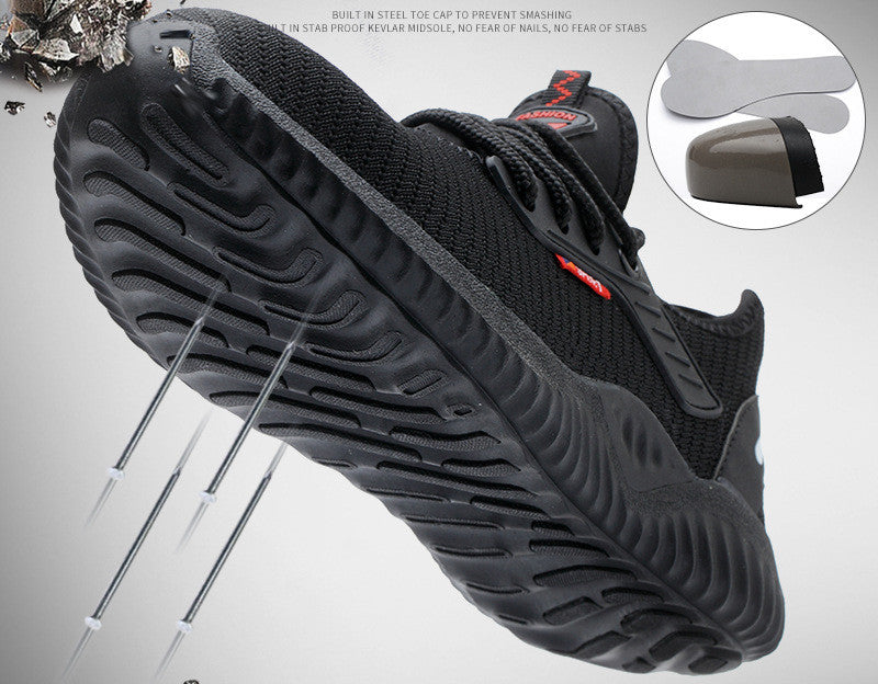 Breathable Safety Shoes Anti-smashing Work Safety Shoe