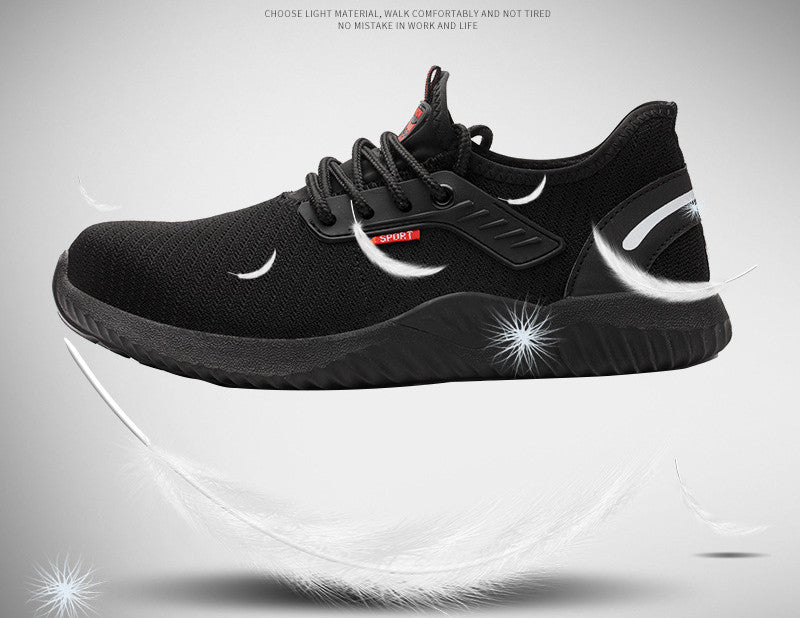 Breathable Safety Shoes Anti-smashing Work Safety Shoe