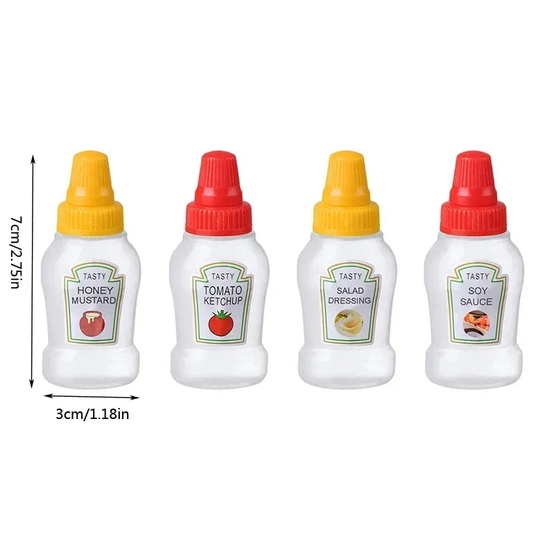 25ml Spice Shaker Camping Kitchen Acceesories Condiment Bottle Spices Container Set Cooking Utensils Seasoning Holder Cookware 