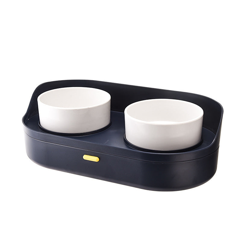 Ceramic Cat Bowl To Protect The Cervical Spine Small Dining Table Cat Bowl Ceramic Pet Bowl basija para comida de animales.