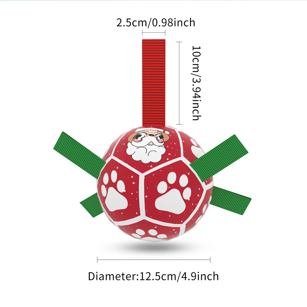 Interactive Dog Football Toy Soccer Ball Inflated Training Toy For Dogs Outdoor Border Collie Balls For Large Dogs Pet Supplies dog toy