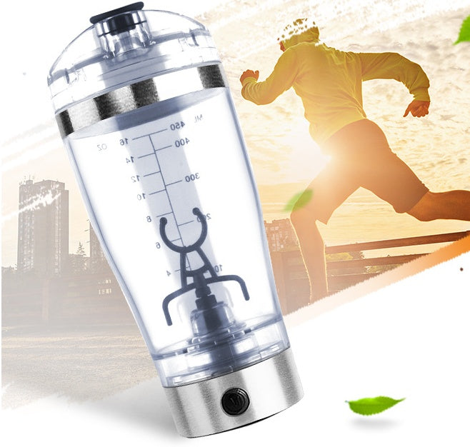 Electric Protein Shake Stirrer USB Shake Bottle Milk Coffee Blender Kettle Sports And Fitness Charging Electric Shaker Cup Creativo Usb CARGA AUTOMÁTICA taza de mezcla eléctrica taza de café leche