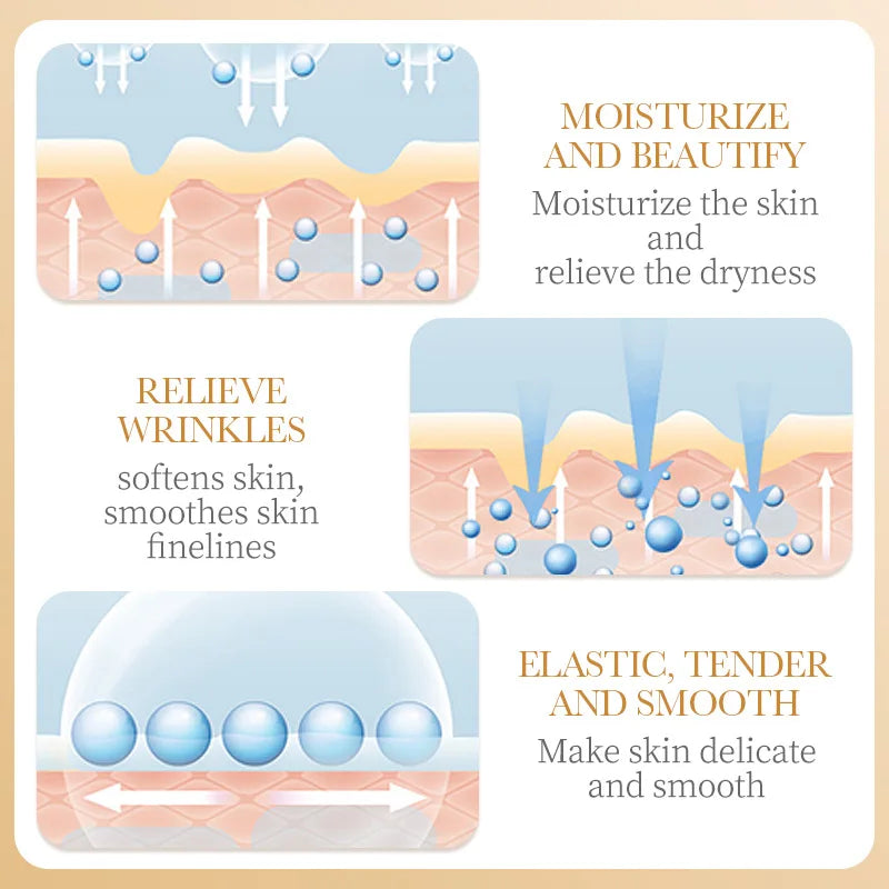 10pcs SADOER Collagen Face Mask Firming Moisturizing Whitenting skincare Face Sheet Mask Facial Masks Skin Care