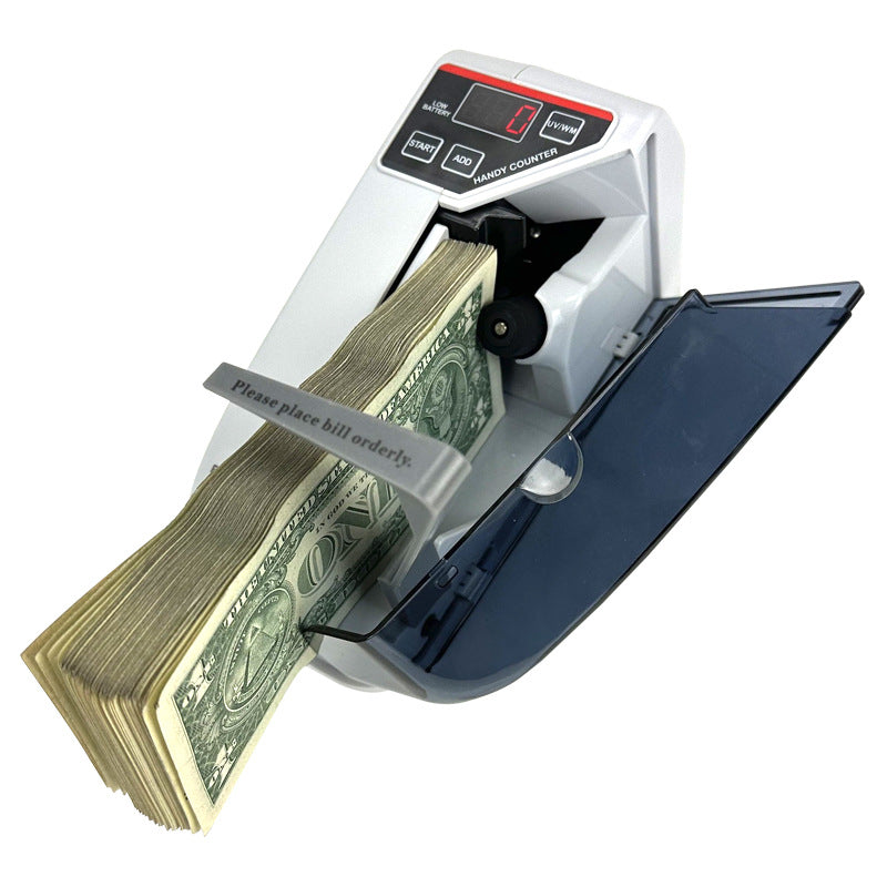 V31 Foreign Currency Counting Machine With Purple Light Banknote Verification