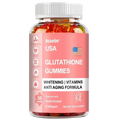 Glutathione Collagen Gummies for Skin Care Health Nails Hair Growth Collagen Protein Supplement, Skin Brightening