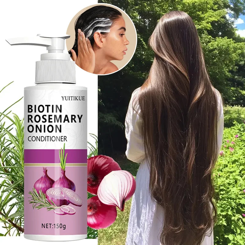 Biotin Hair Conditioner Dual Oil Control Moisturizing Smooth and Soft Frizz Control Repair Damaged Hair Hair Care