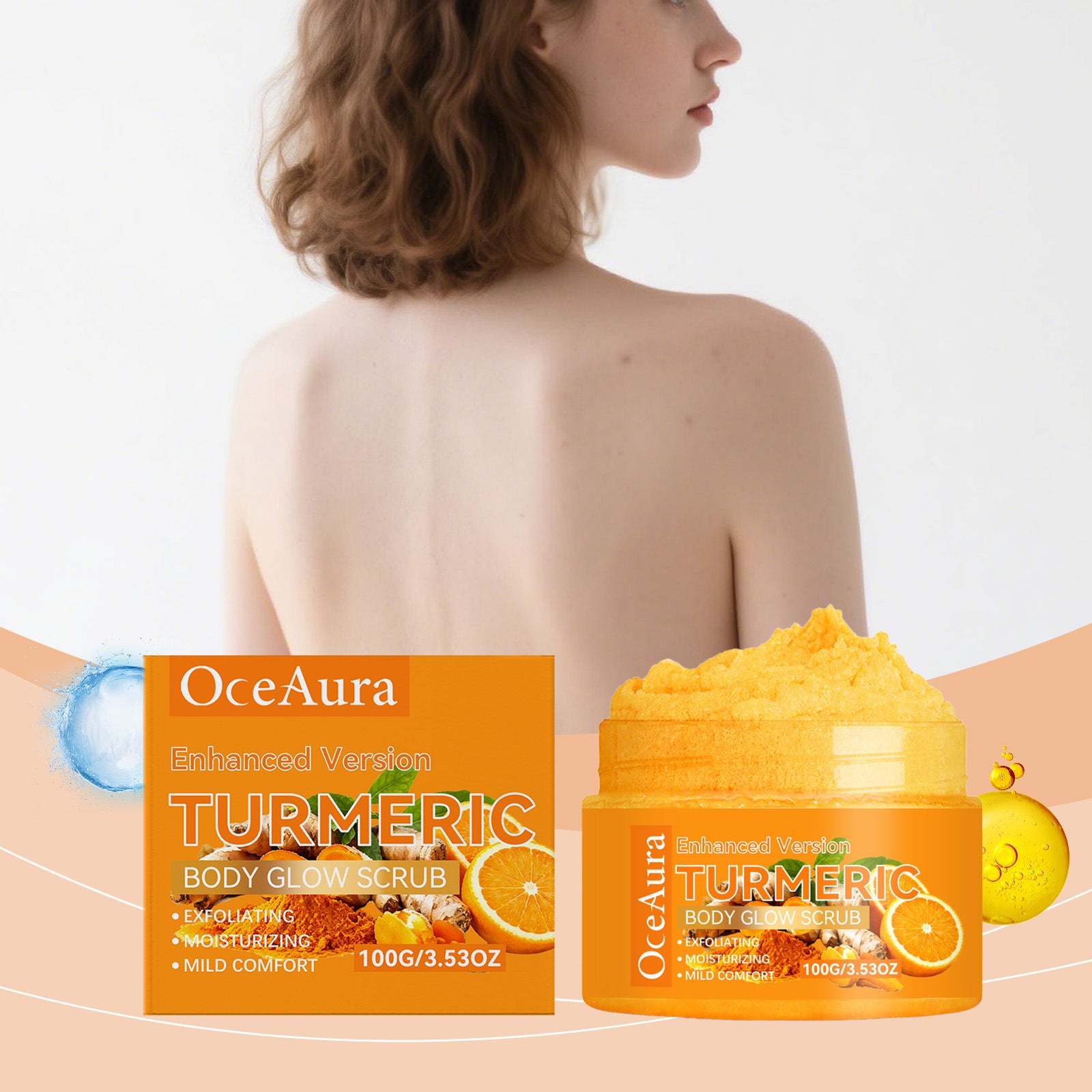Hydrating And Moisturizing Turmeric Body Scrub