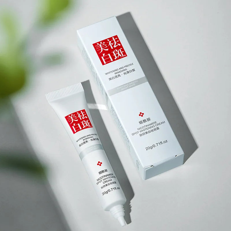 Fade and Improve Freckles Black Spots Face Cream Whitening Cream Removes Dark Melanin Brightens Skin Quickly Nourishes Skin 