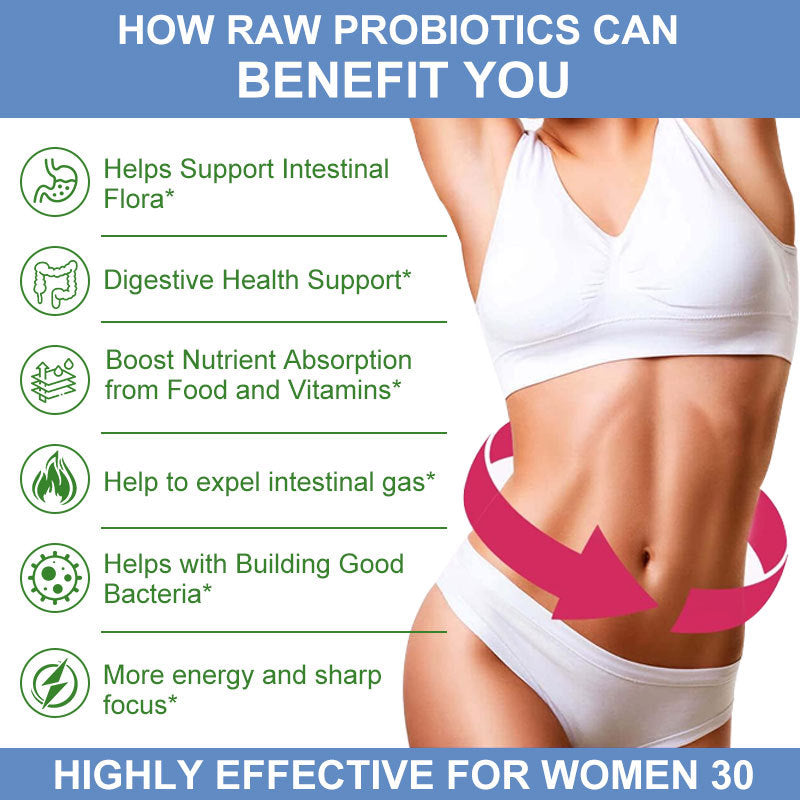 Probiotic Capsules. Probióticos