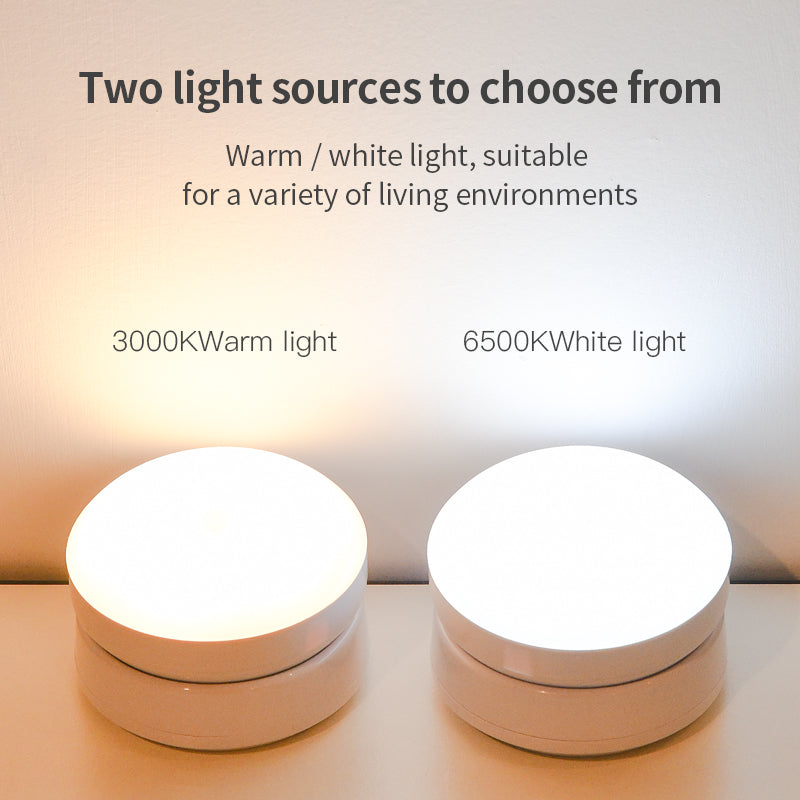 Rotating Human Body Sensor Light Corridor Garage Light Wardrobe Light Motion Sensor Night Light luz giratoria para pasillos,clóset,armario.