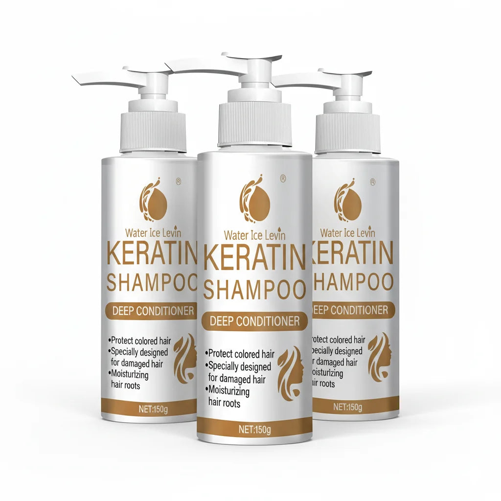 Keratin & Collagen Shampoo for Damaged Hair, Deep Conditioning Repair, Color Safe & Moisturizing, with Biotin, Fast Shipping
