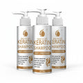 Keratin & Collagen Shampoo for Damaged Hair, Deep Conditioning Repair, Color Safe & Moisturizing, with Biotin, Fast Shipping