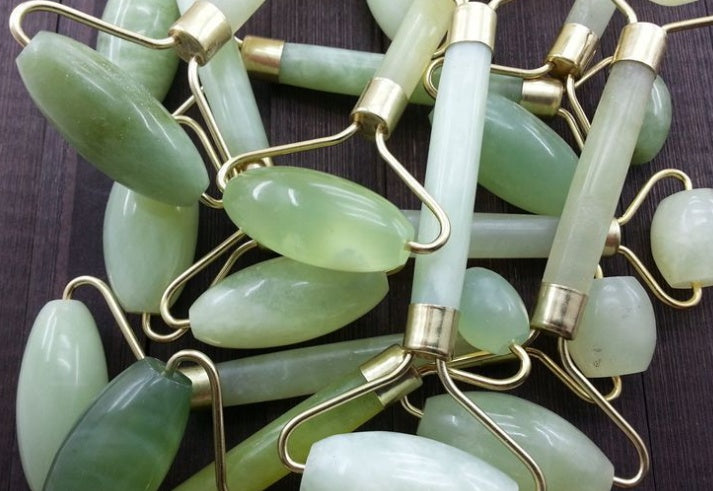Beauty Jade Massage Facial Massage Beauty Massage Roller rodillo de masaje facial