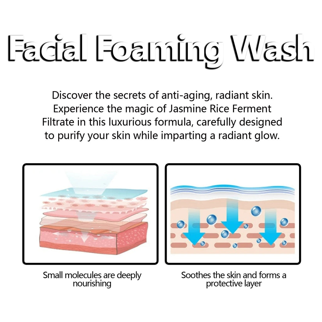 Jasmine Facial Cleanser Clean Pores Gently limpiador facial