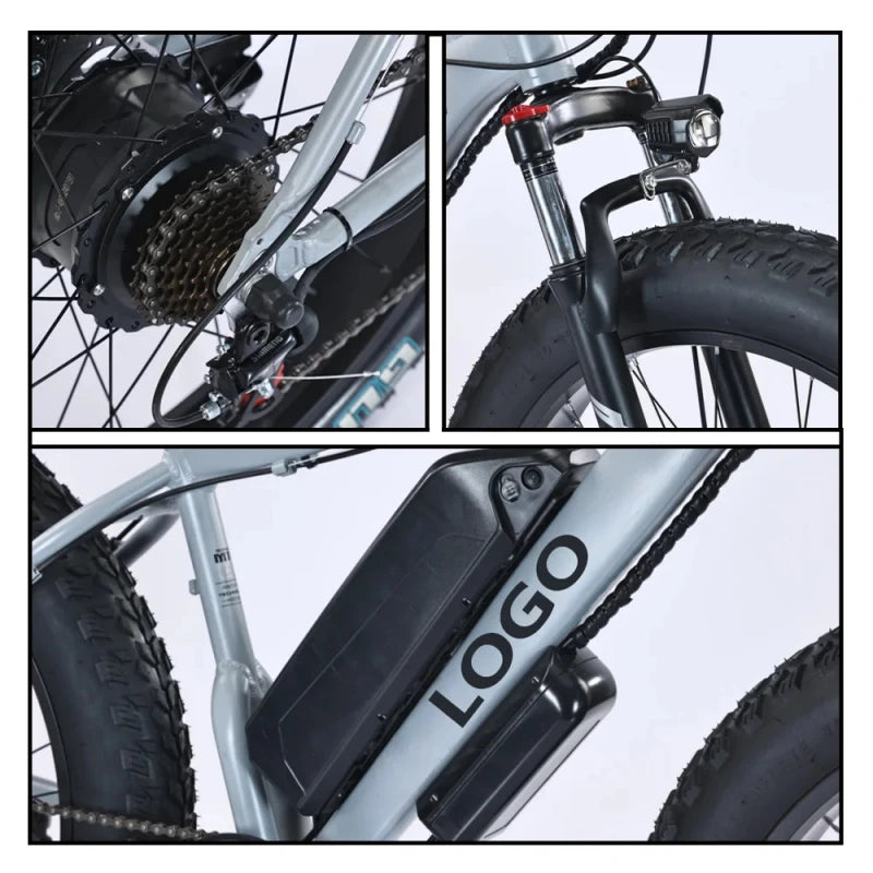 72V 6000W Mid Drive Motor Dirt Mountain Bike Electric Bike