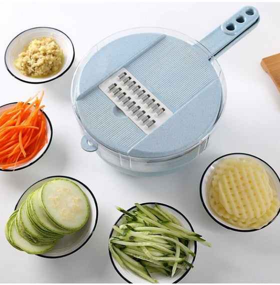 8 In 1 Mandoline Slicer Vegetable Slicer Potato Peeler Carrot Onion Grater With Strainer Vegetable Cutter Kitchen Accessories  de cocina