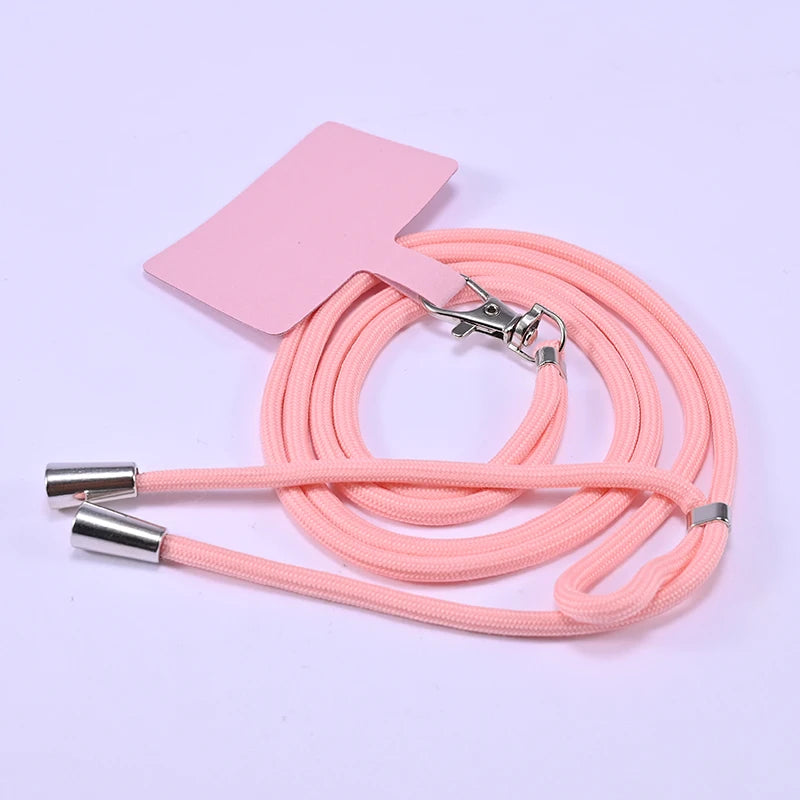 Phone Lanyard Adjustable Detachable Cord Lanyard Strap For Mobile Phone Chain Accessories Cell Phone Rope Neck Straps Universal 