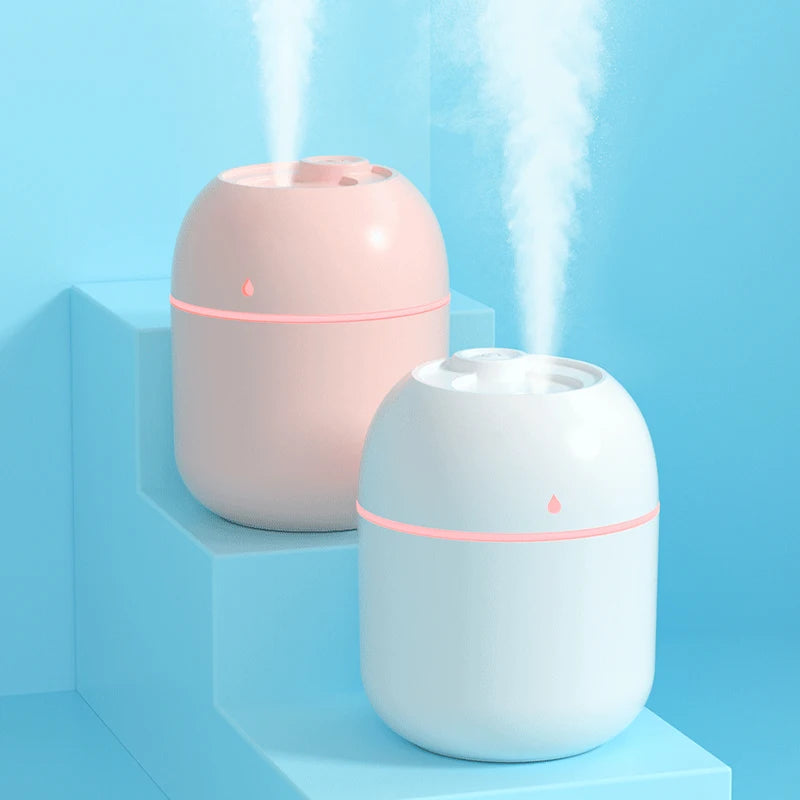 220ml Portable USB Ultrasonic Air Mini Humidifier Essential Oil Diffuser Car Purifier Aroma Anion Mist Maker