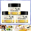 Beef Tallow Paste Deeply Moisturizer Honey Balm Brightening Wrinkle Remover Grass Fed Tallow Wild Honey Face Body Cream Skin