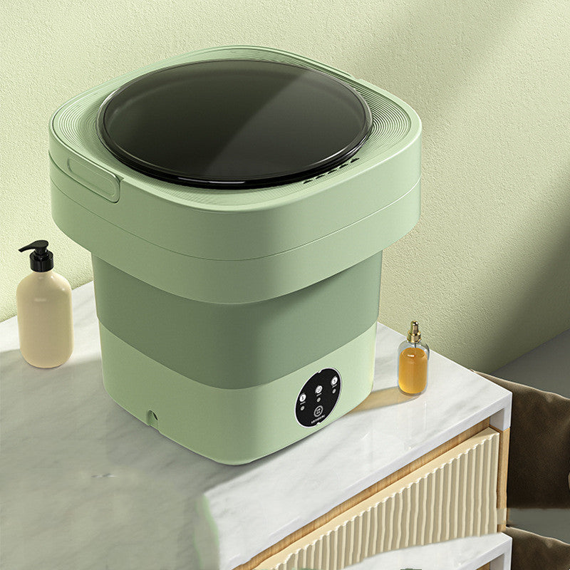 Mini Foldable Washing Machine Portable Mini Socks Underwear Panties Washing Machine Big Capacity 3 Models With Spinning Dry Gadgets mini lavadora plegable