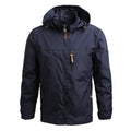 Waterproof Tactical Windbreaker for Men - Hooded Outdoor Field Climbing Jacket European Size S-5XL Thin Military Outwear 
