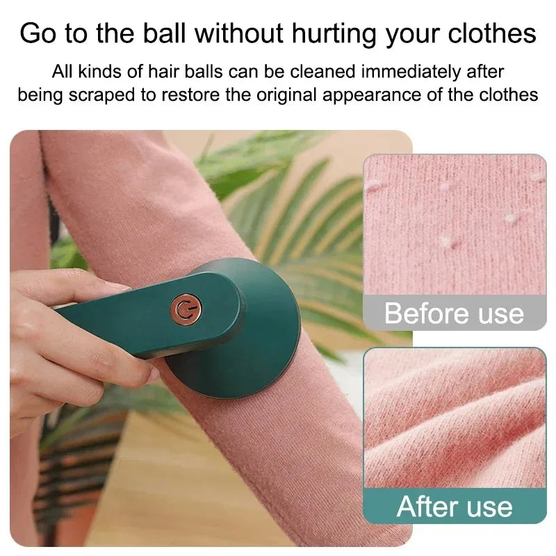 Electric Hair Ball Trimmer Lint Remover USB Charging Portable Fuzz Pellet Shaver For Clothing Fabric Pet Hair Removal