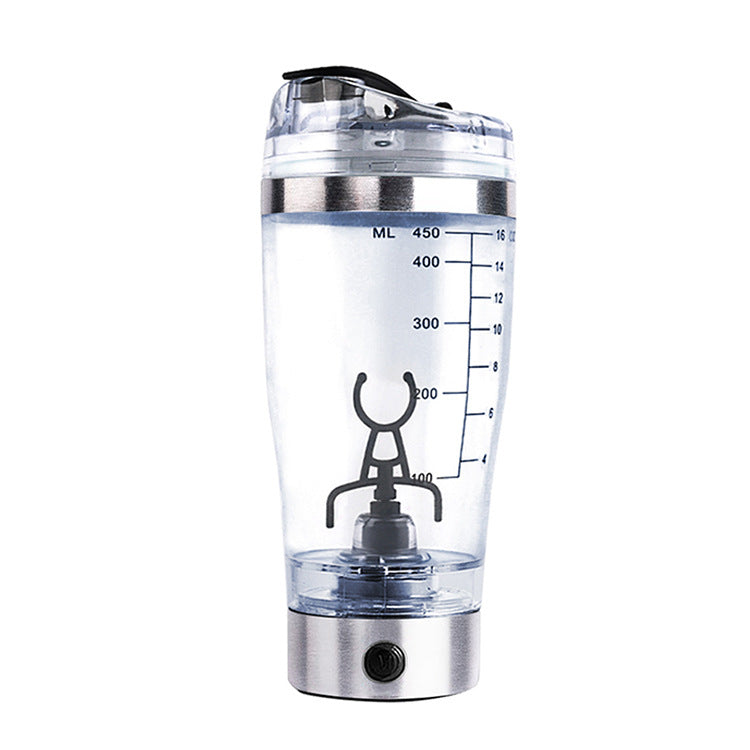Electric Protein Shake Stirrer USB Shake Bottle Milk Coffee Blender Kettle Sports And Fitness Charging Electric Shaker Cup Creativo Usb CARGA AUTOMÁTICA taza de mezcla eléctrica taza de café leche