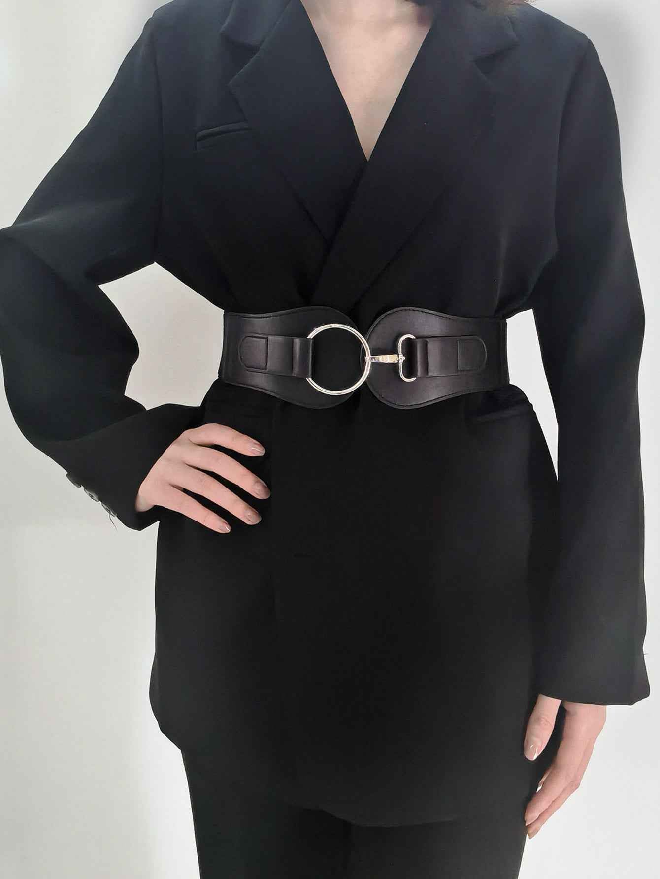 Elastic Wide Belt - Stylish & Durable Accessory