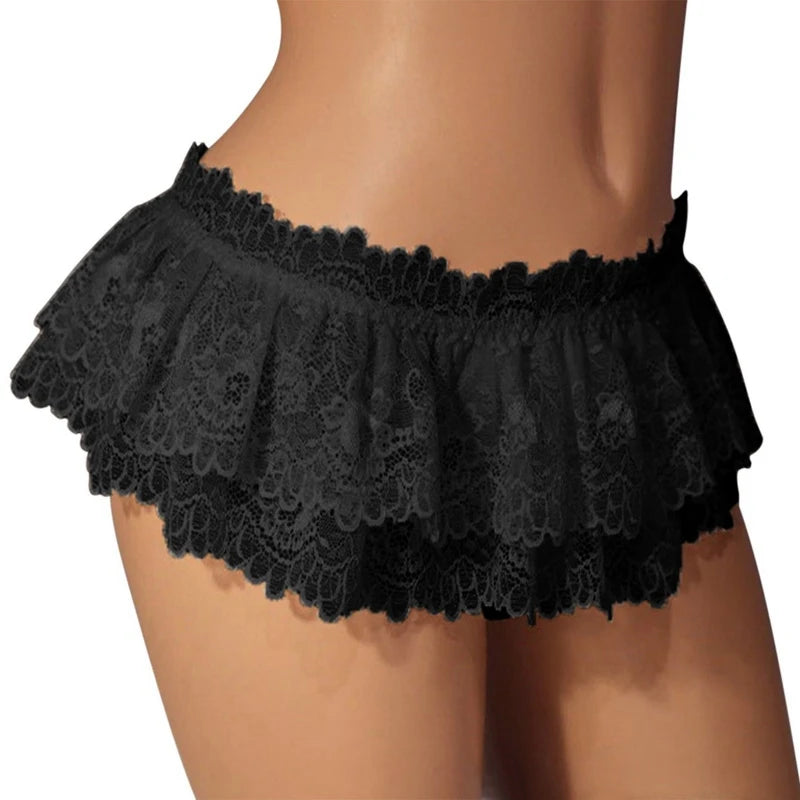 Women Sexy Mesh Lace Up Transparent Tulle Skirt Korean Fashion Summer Ladies Elastic High Waist Black White Beach Mini Skirt