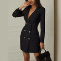 Double-breasted trench coat