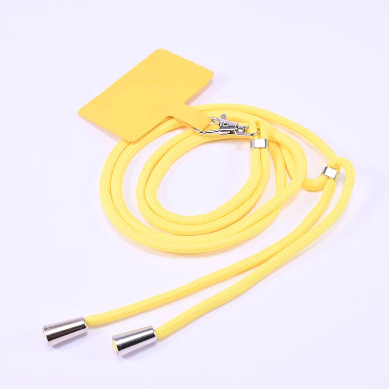 Phone Lanyard Adjustable Detachable Cord Lanyard Strap For Mobile Phone Chain Accessories Cell Phone Rope Neck Straps Universal 