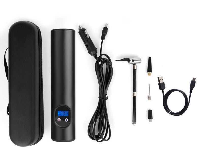 Portable Car Air Pumps Electric Tire Inflator Car Bike Bicycle Pump Auto Car Wireless Inflatable Pump Bombas de aire portátiles para coche, inflador eléctrico de neumáticos, bomba para coche, bicicleta, inflador inalámbrico para coche.