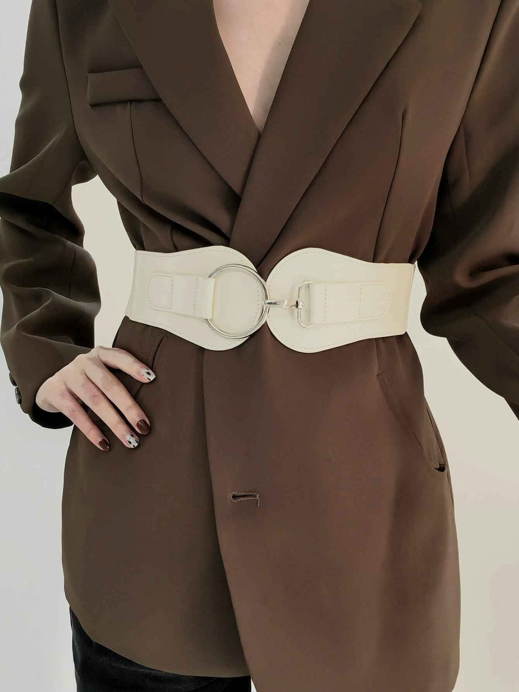 Elastic Wide Belt - Stylish & Durable Accessory