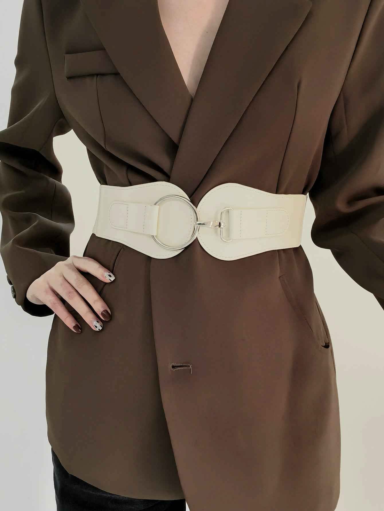 Elastic Wide Belt - Stylish & Durable Accessory