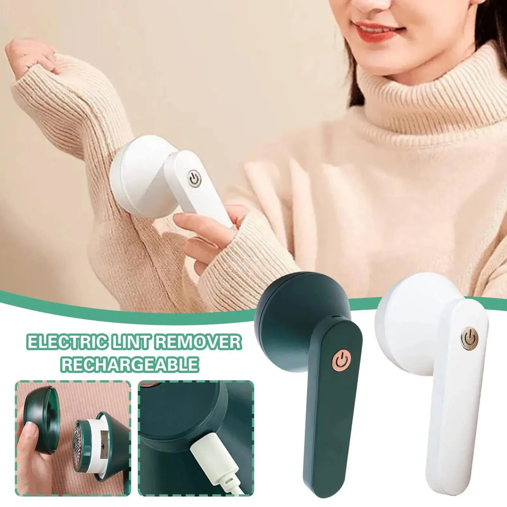 Electric Hair Ball Trimmer Lint Remover USB Charging Portable Fuzz Pellet Shaver For Clothing Fabric Pet Hair Removal