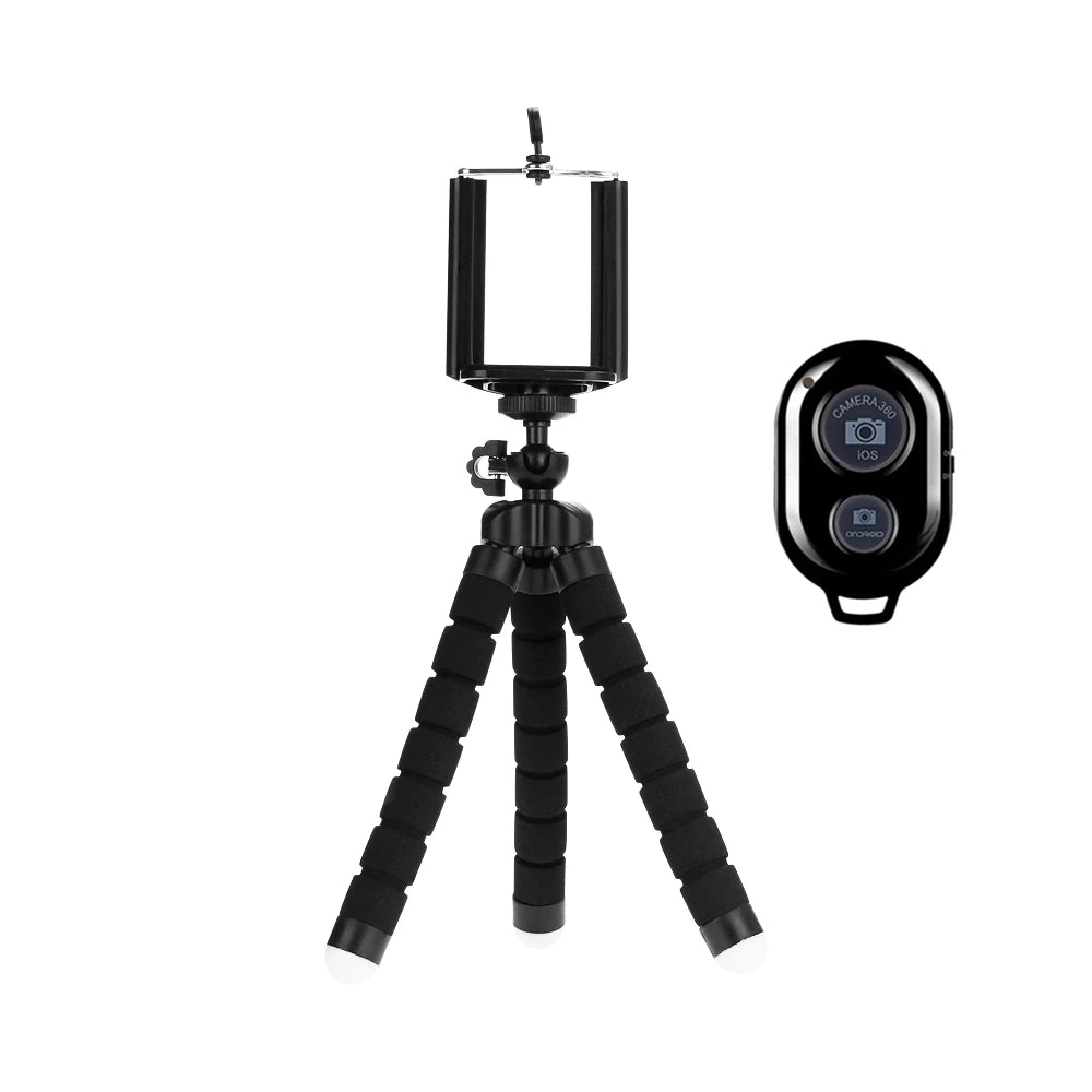 Tripods Tripod For Phone Mobile Camera Holder Clip Smartphone Monopod Tripe Stand Octopus Mini Tripod Stativ For Phone 