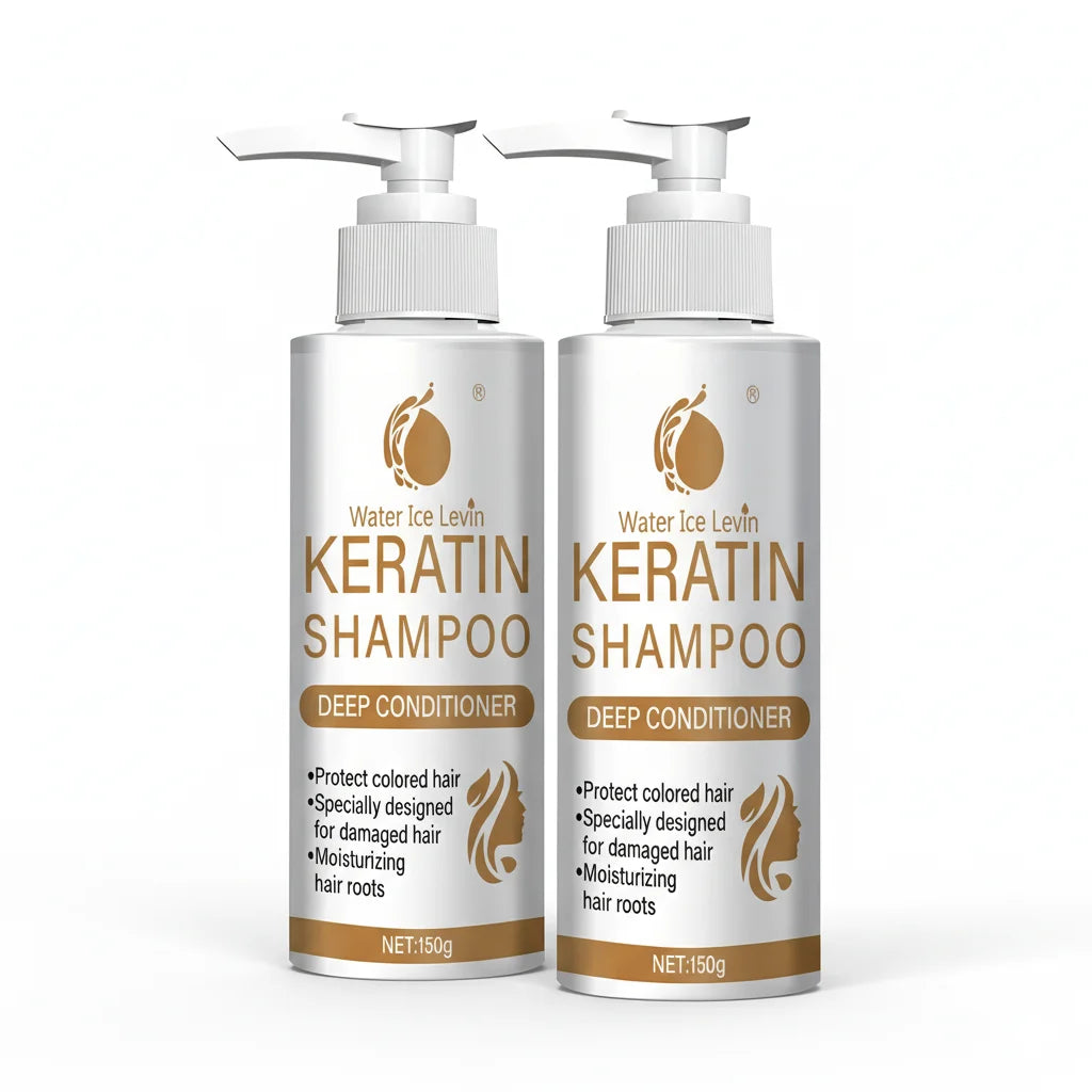 Keratin & Collagen Shampoo for Damaged Hair, Deep Conditioning Repair, Color Safe & Moisturizing, with Biotin, Fast Shipping