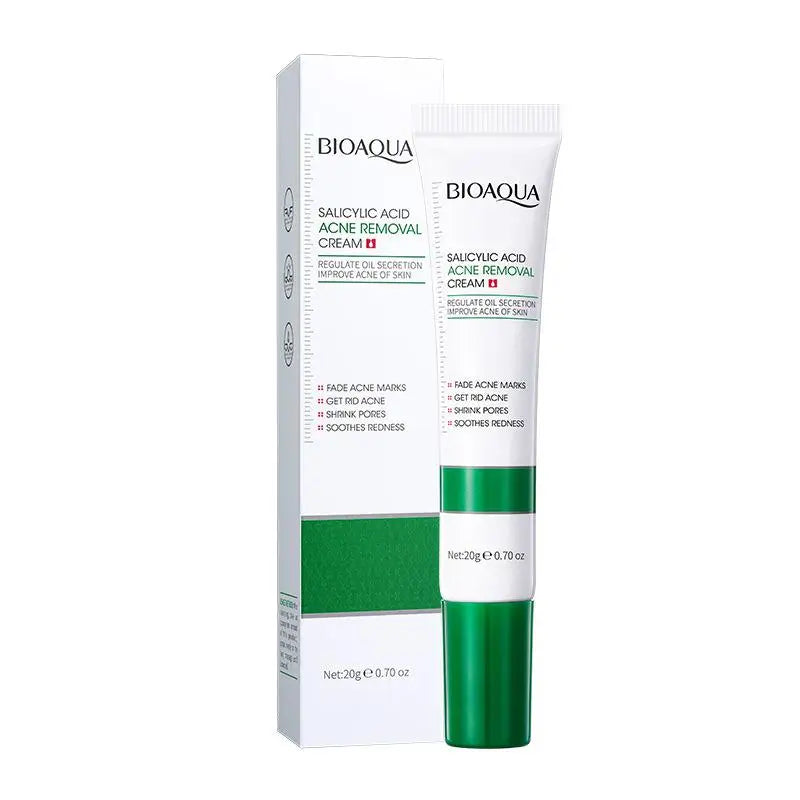 Salicylic Acid Shrink Pore Cream Elimination Large Pores Remove Blackehead Oil Control Face Smooth Repairing Skin Care Products