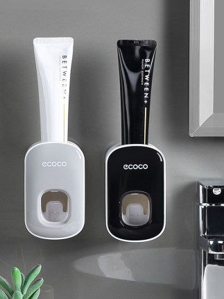 Wall Mounted Automatic Toothpaste Holder Bathroom Accessories Set Dispenser dispensador para baño