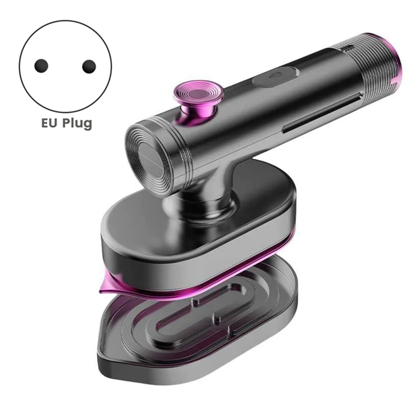 A26F-1 PCS Portable Steamer For Clothes Ironing&Steaming 2 In 1 Fabric Wrinkle Travel Iron EU Plug A 