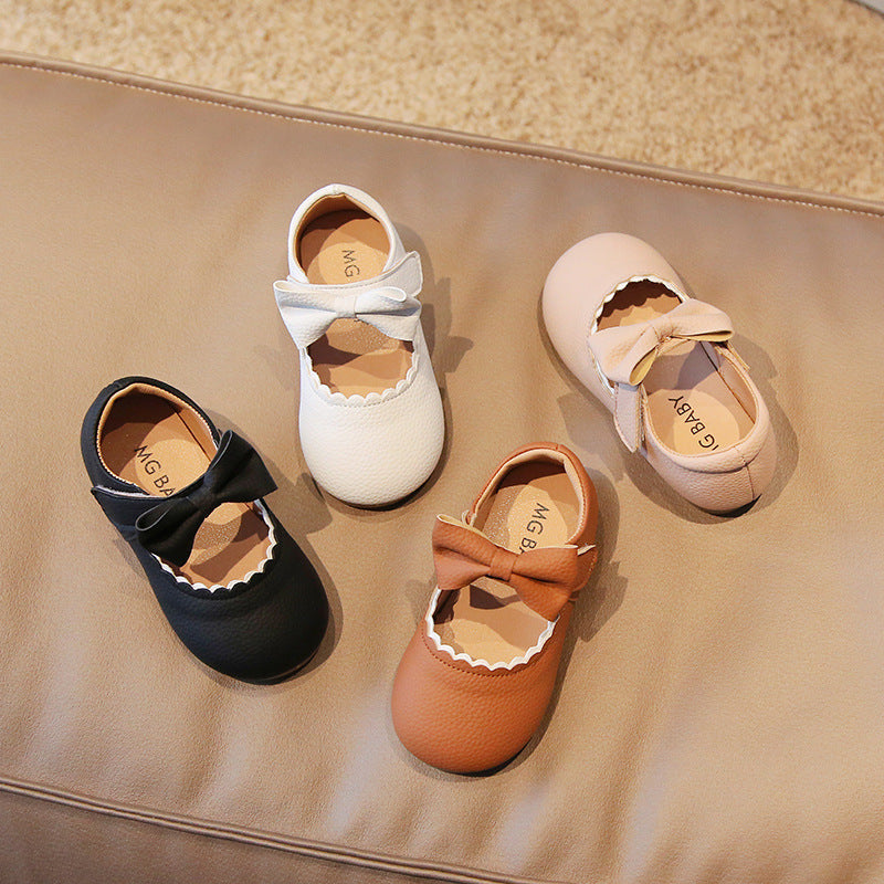 Butterfly Dress Princess Shoes Rubber Sole Non-slip
